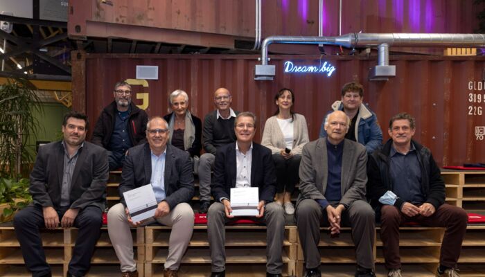 Technopark Vaduz. Buchpräsentation der Langsamverkehrsbrücke