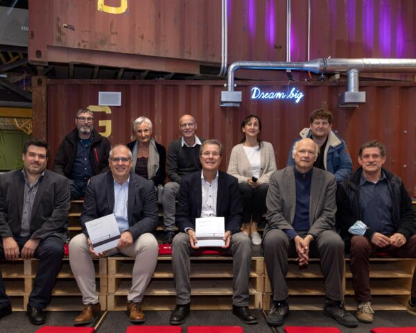 Technopark Vaduz. Buchpräsentation der Langsamverkehrsbrücke