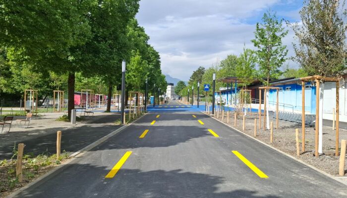 Schaanerstrasse ab 8. Mai wieder durchgehend befahrbar Bild