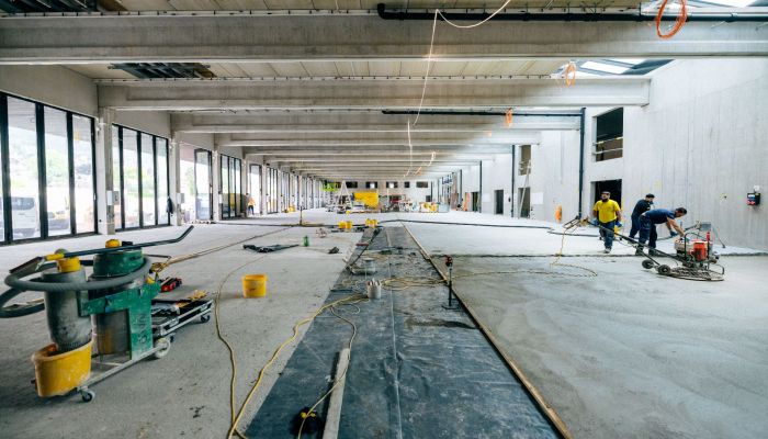 Innenausbau im Feuerwehrdepot Vaduz Bild