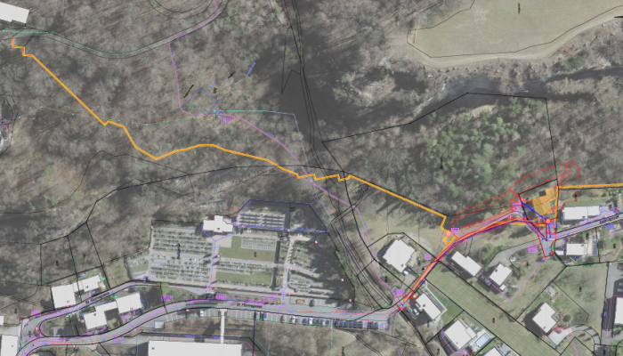 Bauarbeiten im Bereich Spania