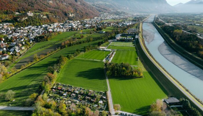 Mitwirkung zur Weiterentwicklung des Rheinparks Vaduz gestartet Bild