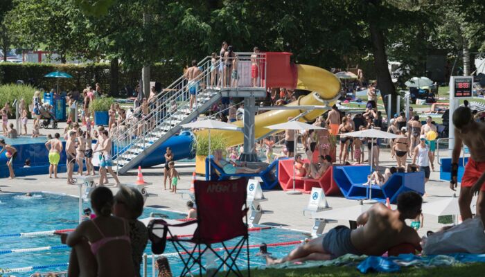 Badewochenende im Freibad M&uuml;hleholz steht vor der T&uuml;re Bild