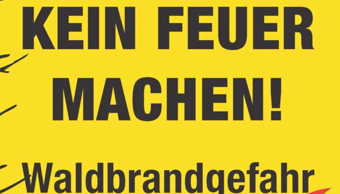 Absolutes Feuerverbot Bild